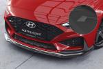 CSR Frontspoiler | Cup-Spoilerlippe mit ABE für Hyundai I30 (PD) N / N-Line CSL763-S schwarz matt strukturiert (keine Lackierung erforderlich)