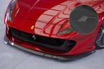 CSR Frontspoiler | Cup-Spoilerlippe mit ABE für Ferrari 812 Superfast / GTS CSL768-S schwarz matt strukturiert (keine Lackierung erforderlich)