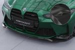 CSR Frontspoiler | Cup-Spoilerlippe mit ABE für BMW M3 (G80/G81) / M4 (G82/G83) CSL769-C Carbon Look Hochglanz (keine Lackierung erforderlich)