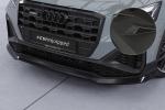 CSR Frontspoiler | Cup-Spoilerlippe mit ABE für Audi Q2 (Typ GA) S-Line CSL771-M Carbon Look matt strukturiert (keine Lackierung erforderlich)