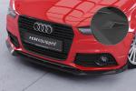 CSR Frontspoiler | Cup-Spoilerlippe mit ABE für Audi A1 (8X) S-Line CSL773-L schwarz matt (Lackierung erforderlich)