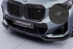 CSR Frontspoiler | Cup-Spoilerlippe mit ABE für BMW X1 U11 M-Paket CSL777-S schwarz matt strukturiert (keine Lackierung erforderlich)