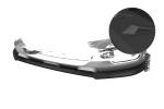 CSR Frontspoiler | Cup-Spoilerlippe mit ABE für Renault Captur 1  CSL802-S schwarz matt strukturiert (keine Lackierung erforderlich)