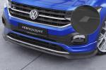 CSR Frontspoiler | Cup-Spoilerlippe mit ABE für VW T-Cross (Typ C1) CSL805-S schwarz matt strukturiert (keine Lackierung erforderlich)