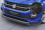 CSR Frontspoiler | Cup-Spoilerlippe mit ABE für VW T-Cross (Typ C1) CSL805-G Glossy schwarz Hochglanz (keine Lackierung erforderlich)