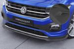 CSR Frontspoiler | Cup-Spoilerlippe mit ABE für VW T-Cross (Typ C1) CSL805-L schwarz matt (Lackierung erforderlich)