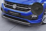CSR Frontspoiler | Cup-Spoilerlippe mit ABE für VW T-Cross (Typ C1) CSL805-M Carbon Look matt strukturiert (keine Lackierung erforderlich)