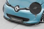 CSR Frontspoiler | Cup-Spoilerlippe mit ABE für Renault Zoe CSL806-S schwarz matt strukturiert (keine Lackierung erforderlich)