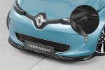 CSR Frontspoiler | Cup-Spoilerlippe mit ABE für Renault Zoe CSL806-G Glossy schwarz Hochglanz (keine Lackierung erforderlich)