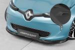 CSR Frontspoiler | Cup-Spoilerlippe mit ABE für Renault Zoe CSL806-L schwarz matt (Lackierung erforderlich)