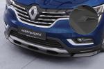 CSR Frontspoiler | Cup-Spoilerlippe mit ABE für Renault Koleos (2. Gen) CSL823-L schwarz matt (Lackierung erforderlich)