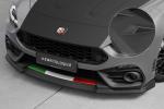 CSR Frontspoiler | Cup-Spoilerlippe mit ABE für Fiat Abarth 124 Spider CSL824-L schwarz matt (Lackierung erforderlich)