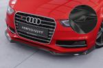 CSR Frontspoiler | Cup-Spoilerlippe mit ABE für Audi A4 / S4 B8 (Typ 8K) CSL825-G Glossy schwarz glänzend (keine Lackierung erforderlich)