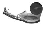 CSR Frontspoiler | Cup-Spoilerlippe mit ABE für Mercedes-Benz E-Klasse W213 / S213 Limousine und T-Modell CSL827-S schwarz matt strukturiert (keine Lackierung erforderlich)