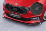 CSR Frontspoiler | Cup-Spoilerlippe mit ABE für Skoda Fabia 4 Monte Carlo CSL829-S schwarz matt strukturiert (keine Lackierung erforderlich)
