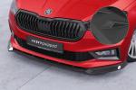 CSR Frontspoiler | Cup-Spoilerlippe mit ABE für Skoda Fabia 4 Monte Carlo CSL829-L schwarz matt (Lackierung erforderlich)