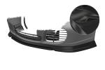 CSR Frontspoiler | Cup-Spoilerlippe mit ABE für Porsche 911/996 CSL831-C Carbon Look glänzend (keine Lackierung erforderlich)
