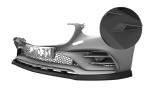 CSR Frontspoiler | Cup-Spoilerlippe mit ABE für Mercedes-Benz SLC R172 43 AMG CSL833-L schwarz matt (Lackierung erforderlich)