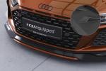 CSR Frontspoiler | Cup-Spoilerlippe mit ABE für Audi R8 (Typ 4S) CSL836-L schwarz matt (Lackierung erforderlich)