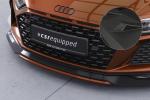 CSR Frontspoiler | Cup-Spoilerlippe mit ABE für Audi R8 (Typ 4S) CSL836-M Carbon Look matt strukturiert (keine Lackierung erforderlich)