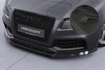 CSR Frontspoiler | Cup-Spoilerlippe mit ABE für Audi RS5 (8T) CSL837-M Carbon Look matt strukturiert (keine Lackierung erforderlich)