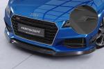 CSR Frontspoiler | Cup-Spoilerlippe mit ABE für Audi TT FV/8S CSL840-L schwarz matt (Lackierung erforderlich)