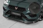 CSR Frontspoiler | Cup-Spoilerlippe mit ABE für Cupra Ateca (Typ 5FP, KH7) CSL842-M Carbon Look matt strukturiert (keine Lackierung erforderlich)