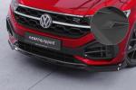 CSR Frontspoiler | Cup-Spoilerlippe mit ABE für VW T-Roc (A1) R-Line CSL851-L Lackierung erforderlich (schwarz matt)