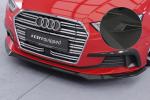 CSR Frontspoiler | Cup-Spoilerlippe mit ABE für Audi A3 8V CSL857-M Carbon Look matt strukturiert (keine Lackierung erforderlich)