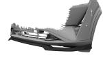 CSR Frontspoiler | Cup-Spoilerlippe mit ABE für Nissan Qashqai (J12) CSL866-K Kupfer matt (keine Lackierung erforderlich)