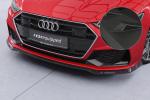 CSR Frontspoiler | Cup-Spoilerlippe mit ABE für Audi A7 / S7 C8 (Typ 4K/F2) CSL868-M Carbon Look matt strukturiert (keine Lackierung erforderlich)