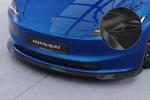 CSR Frontspoiler | Cup-Spoilerlippe mit ABE für Tesla Model 3 CSL869-G Glossy schwarz glänzend (keine Lackierung erforderlich)