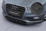 CSR Frontspoiler | Cup-Spoilerlippe mit ABE für Audi A3 8V CSL870-L schwarz matt (Lackierung erforderlich)