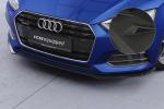CSR Frontspoiler | Cup-Spoilerlippe mit ABE für Audi A5 (F5) CSL873-M Carbon Look matt strukturiert (keine Lackierung erforderlich)