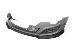 CSR Frontspoiler | Cup-Spoilerlippe mit ABE für Seat Leon 2 (Typ 1P) CSL876-K Kupfer matt (keine Lackierung erforderlich)