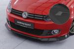 CSR Frontspoiler | Cup-Spoilerlippe mit ABE für VW Golf 6 (Typ 5K1) CSL877-S schwarz matt strukturiert (keine Lackierung erforderlich)