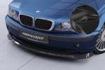 CSR Frontspoiler | Cup-Spoilerlippe mit ABE für BMW 3er E46 Limo / Touring CSL878-G Glossy schwarz glänzend (keine Lackierung erforderlich)