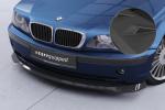 CSR Frontspoiler | Cup-Spoilerlippe mit ABE für BMW 3er E46 Limo / Touring CSL878-L Lackierung erforderlich (schwarz matt)