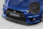 CSR Frontspoiler | Cup-Spoilerlippe mit ABE für Mitsubishi Lancer Evolution X CSL887-M Carbon Look matt strukturiert (keine Lackierung erforderlich)