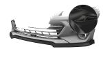 CSR Frontspoiler | Cup-Spoilerlippe mit ABE für Subaru BRZ 2 CSL900-G Glossy schwarz glänzend (keine Lackierung erforderlich)