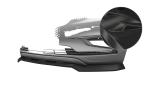 CSR Frontspoiler | Cup-Spoilerlippe mit ABE für Opel Mokka X CSL904-C Carbon Look glänzend (keine Lackierung erforderlich)
