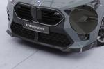 CSR Frontspoiler | Cup-Spoilerlippe mit ABE für BMW X2 / iX2 (U10) CSL907-M Carbon Look matt strukturiert (keine Lackierung erforderlich)