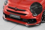 CSR Frontspoiler | Cup-Spoilerlippe mit ABE für Fiat 500X Sport CSL908-G Glossy schwarz Hochglanz (keine Lackierung erforderlich)