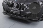 CSR Frontspoiler | Cup-Spoilerlippe mit ABE für BMW X6 (G06) Basis CSL909-S schwarz matt strukturiert (keine Lackierung erforderlich)