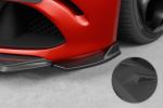 CSR Frontspoiler | Cup-Spoilerlippe mit ABE für Alfa Romeo Giulia Quadrifoglio CSL925-L schwarz matt (Lackierung erforderlich)