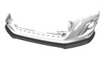 CSR Frontspoiler | Cup-Spoilerlippe mit ABE für Peugeot 308CC CSL938-K Kupfer matt (keine Lackierung erforderlich)