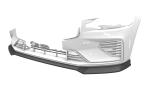 CSR Frontspoiler | Cup-Spoilerlippe mit ABE für Volvo S60 (3.Gen) CSL939-K Kupfer matt (keine Lackierung erforderlich)