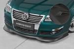 CSR Frontspoiler | Cup-Spoilerlippe mit ABE für VW Passat B6 (3C) CSL941-M Carbon Look matt strukturiert (keine Lackierung erforderlich)