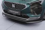 CSR Frontspoiler | Cup-Spoilerlippe mit ABE für Seat Tarraco CSL946-G Glossy schwarz glänzend (keine Lackierung erforderlich)