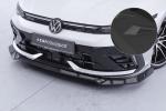 CSR Frontspoiler | Cup-Spoilerlippe mit ABE für VW Golf 8 R CSL947-S schwarz matt strukturiert (keine Lackierung erforderlich)